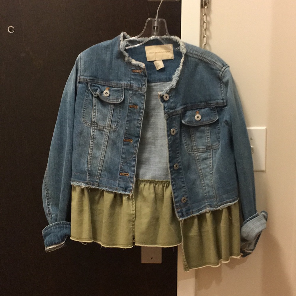 Anthropologie pilcro denim jacket